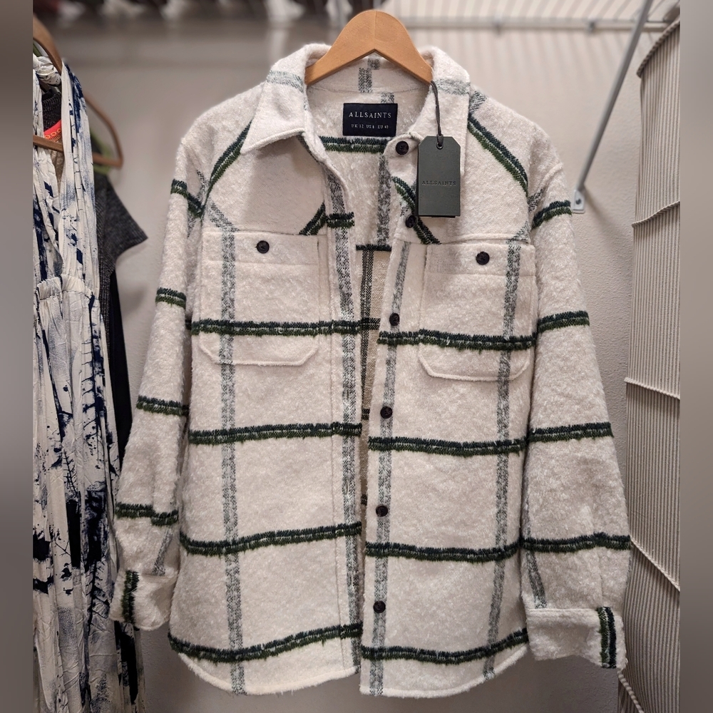 All Saints Monica shirt jacket